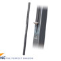 Paal met flex oog 7x7x250cm
